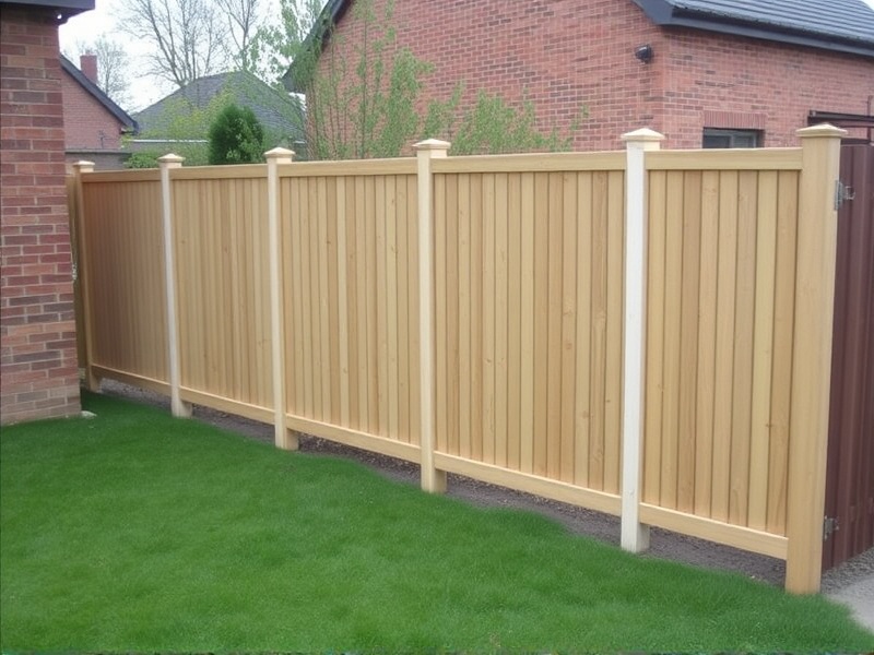 8ft composite fencing