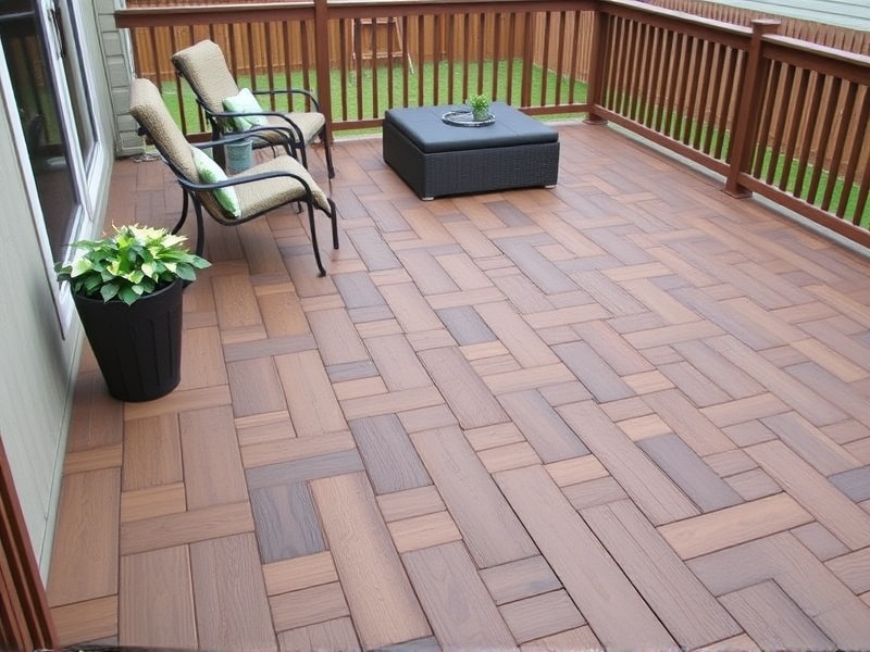 affordable interlocking composite decking easy