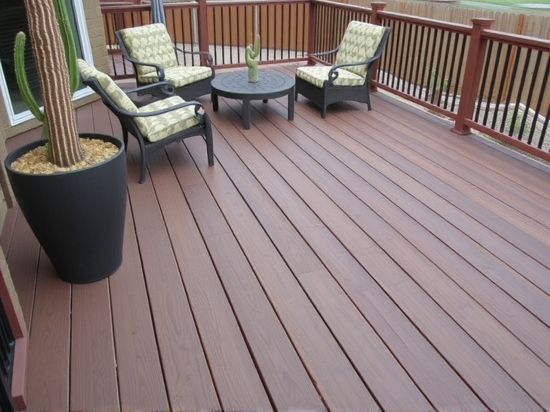 armadillo saguaro capped composite decking