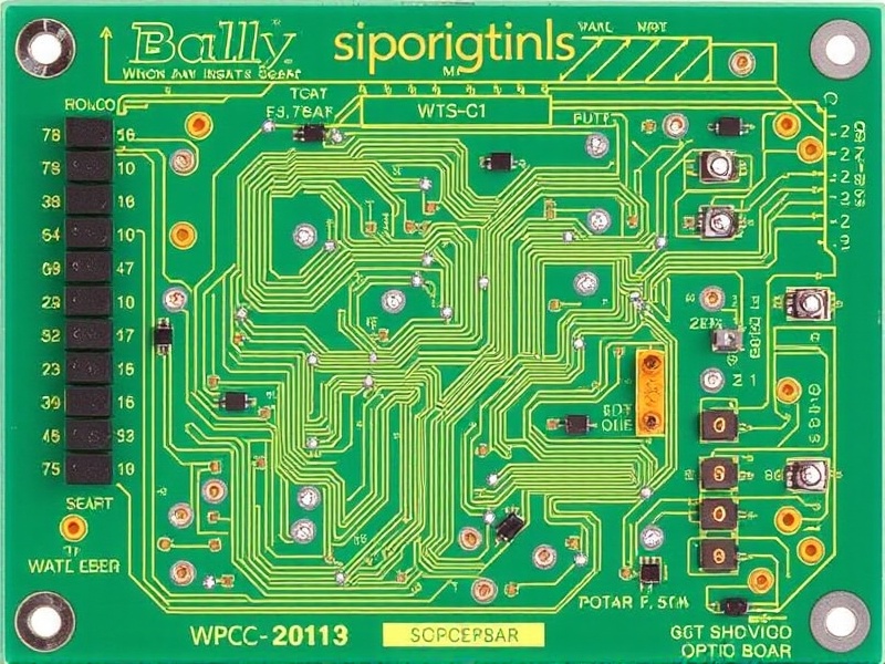 Bally WPC Opto Board Schematic: A Pinball Enthusiast's Resource