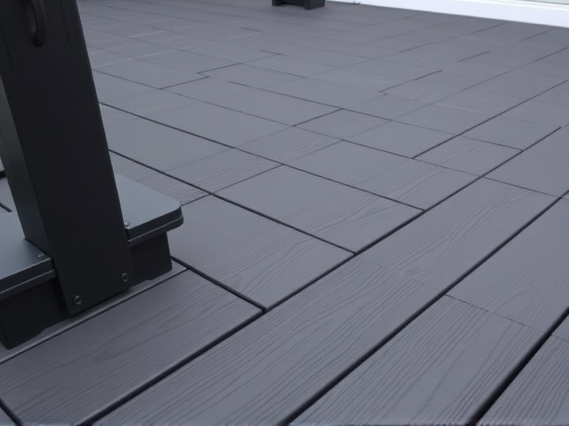 black composite decking trim