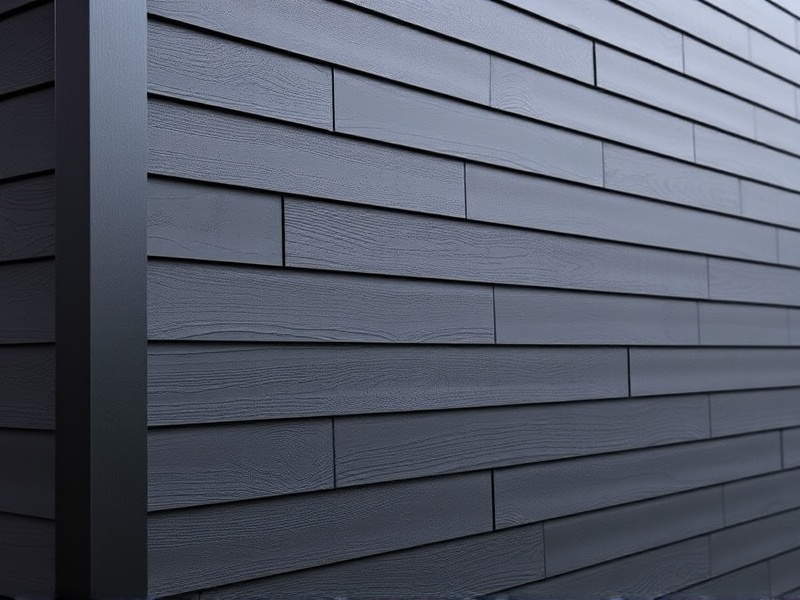 black composite wall cladding