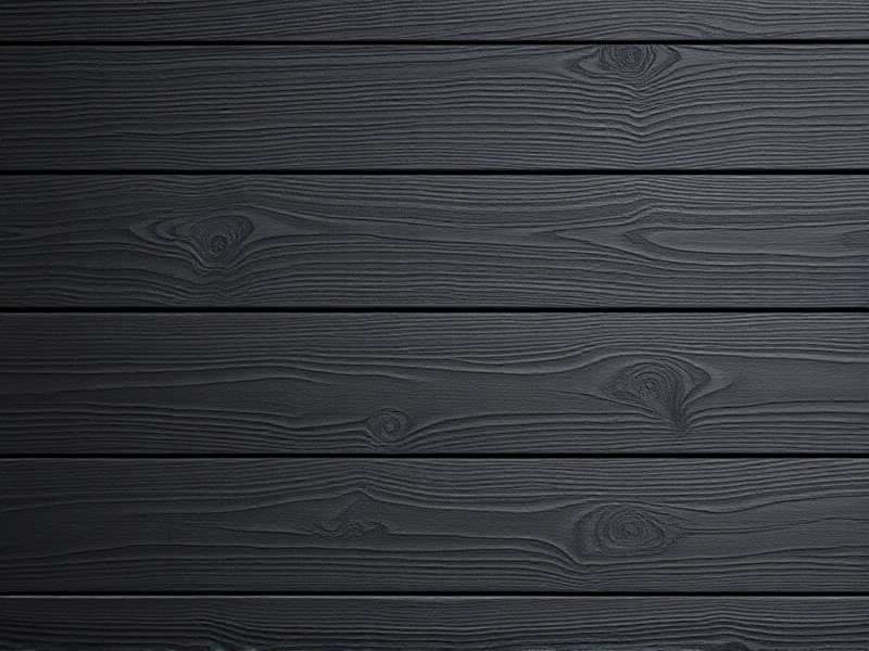 black composite wood