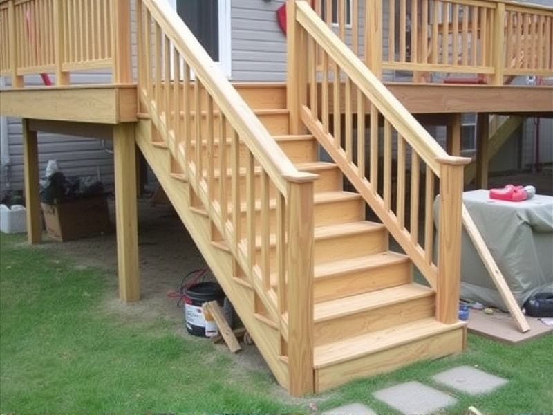 Building Stairs Off Deck: Tips and Tricks