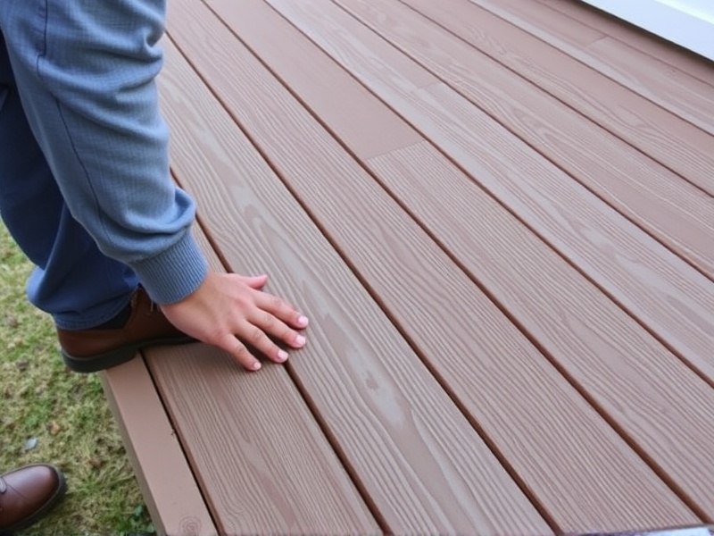 butt joining composite decking