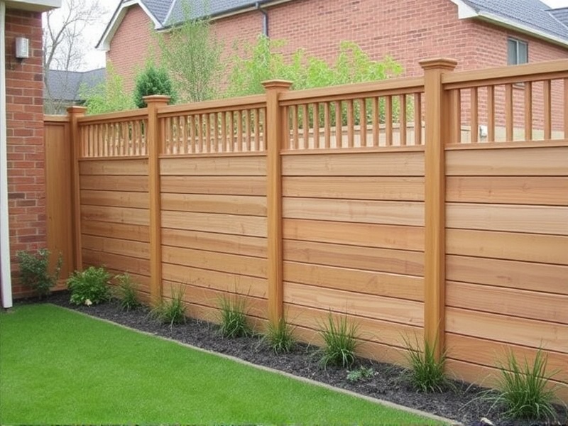 can composite decking be used as fencing