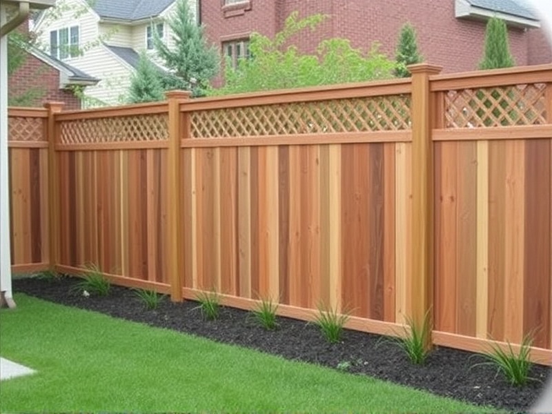 can i use composite decking for fence