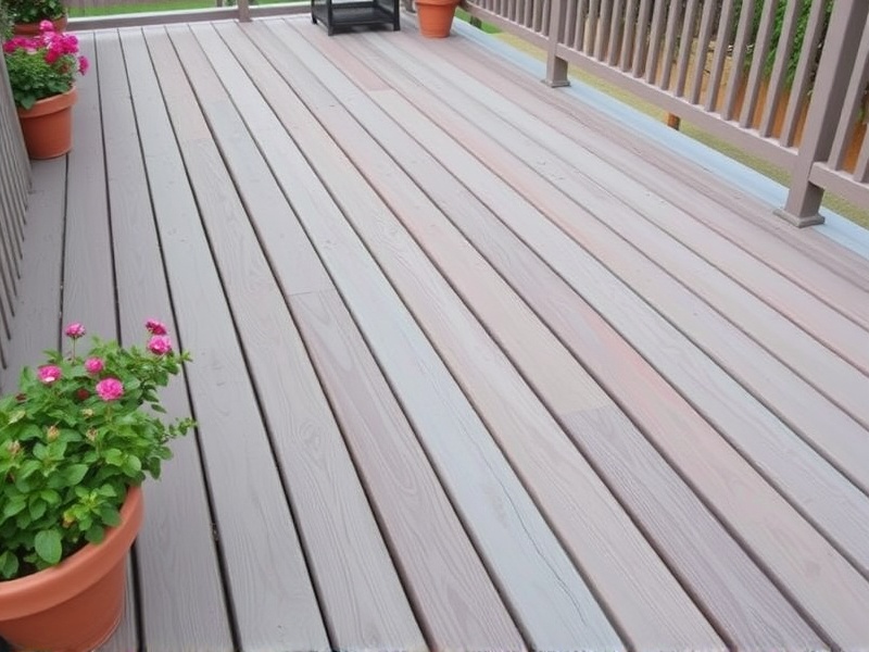 can you paint composite decking board