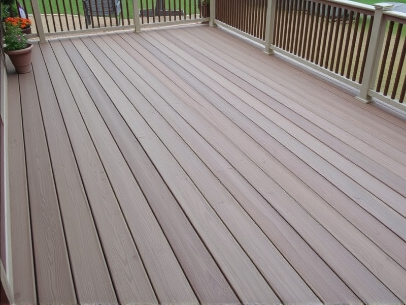 capped or uncapped composite decking