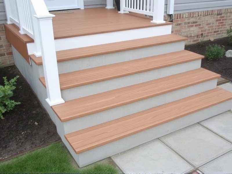 Choosing the Right Composite Decking for Concrete Steps