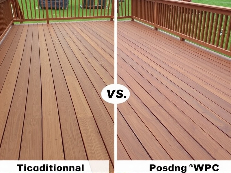 Comparative Analysis: Traditional Decking vs. Posa Decking WPC