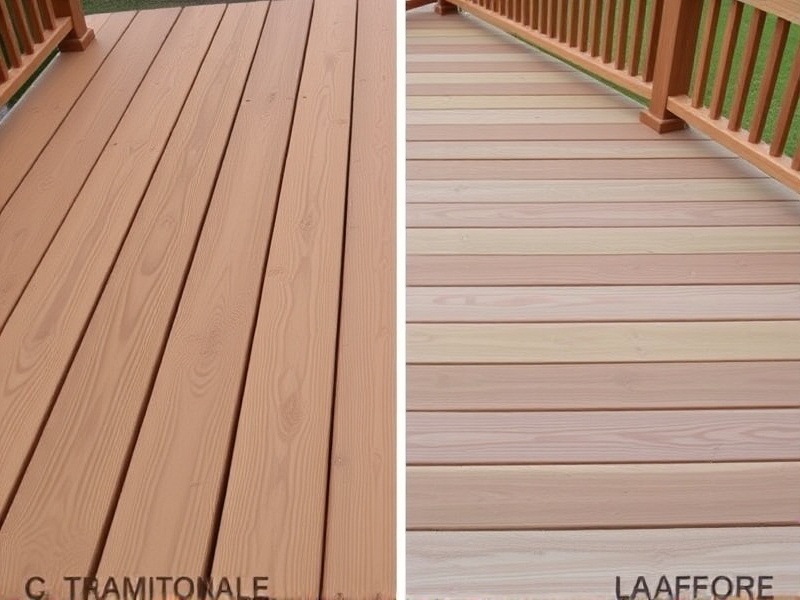 Comparing Traditional Wood vs. Composite Wooden Decking