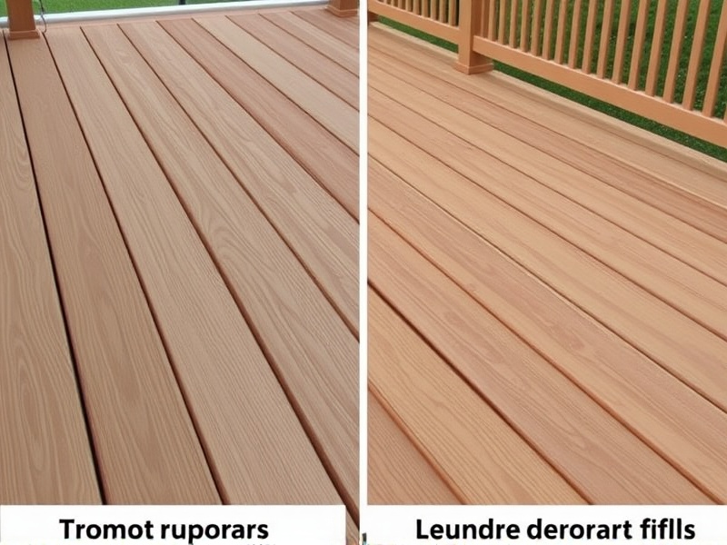 Comparing Weights: Composite vs. Traditional Decking Materials