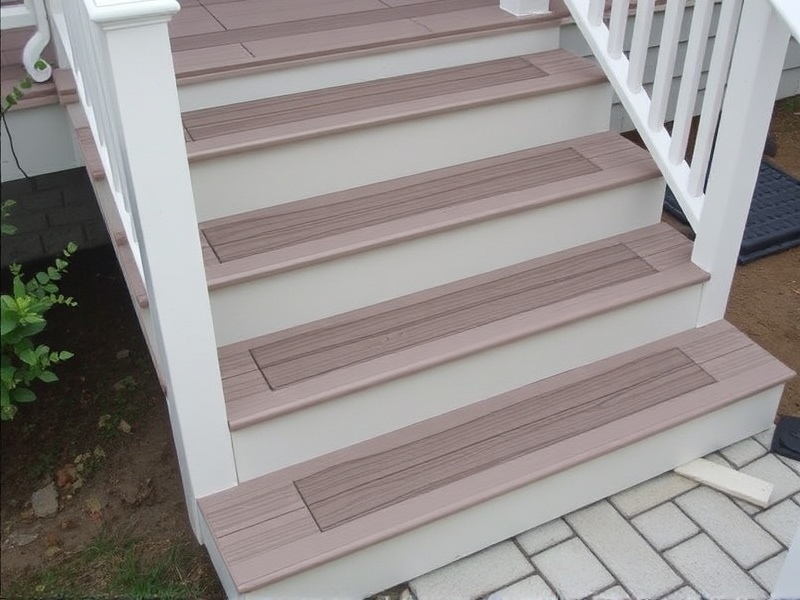 composite deck stair treads