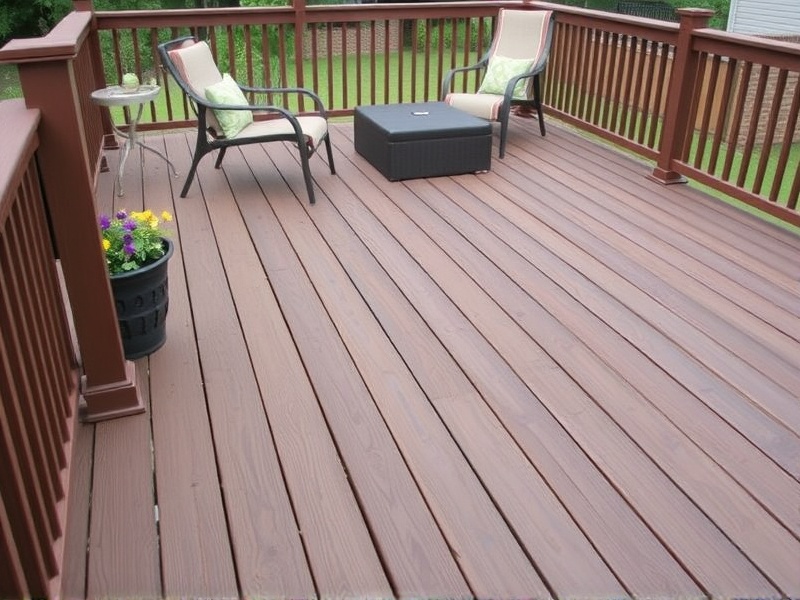 composite decking article