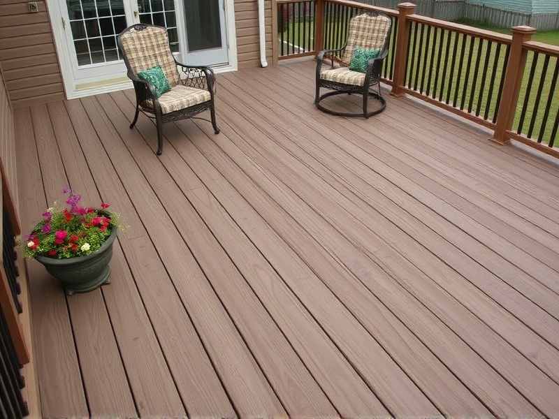 composite decking at menards