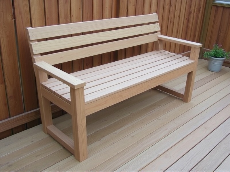 composite decking bench