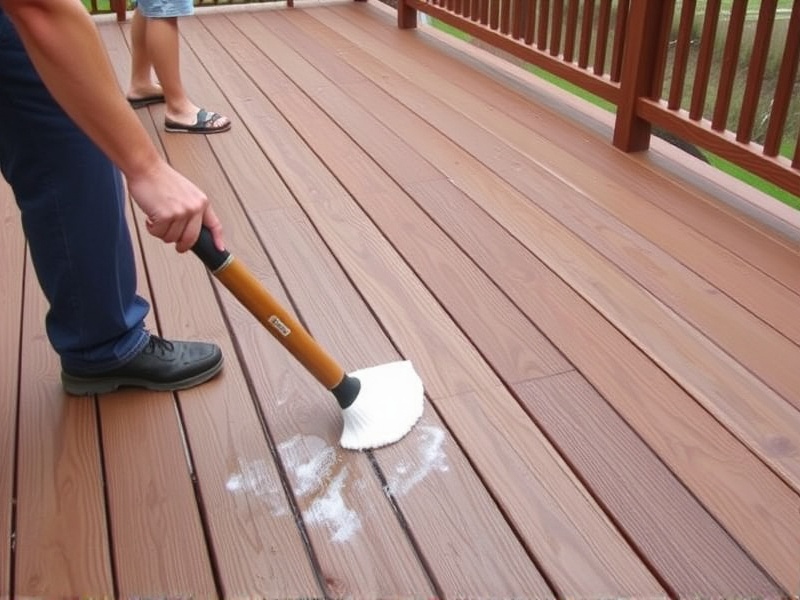 composite decking cleaning tips