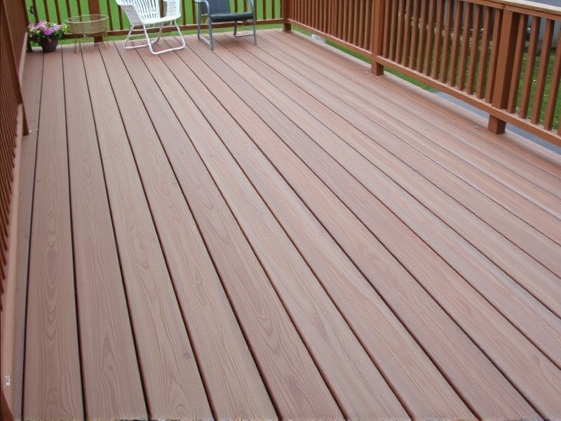 composite decking density