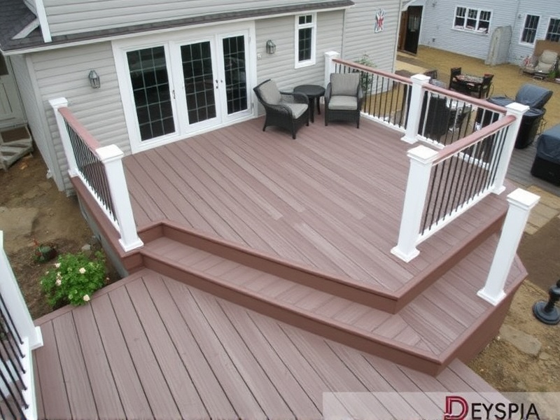 Composite Decking Designs: Pictures of Decks Made with Composite Decking