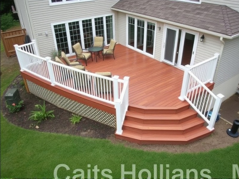 composite decking designs pictures