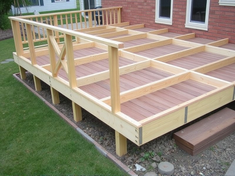 composite decking framing