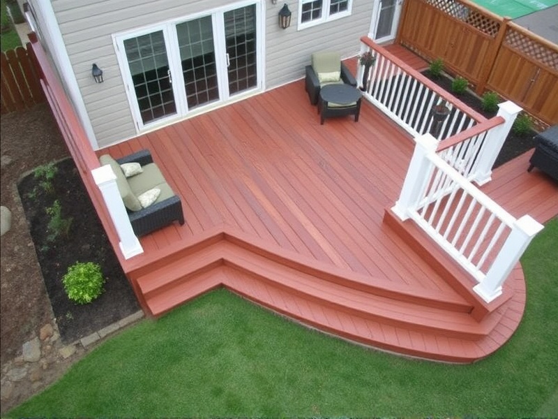 composite decking layout ideas