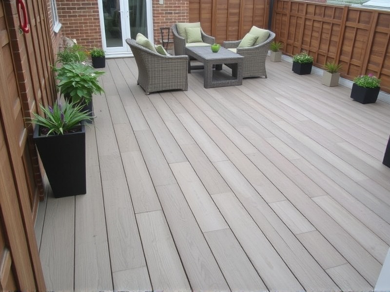 composite decking london stone