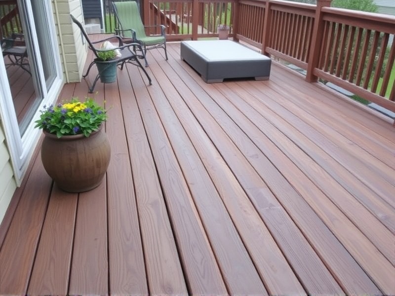 composite decking outgassing