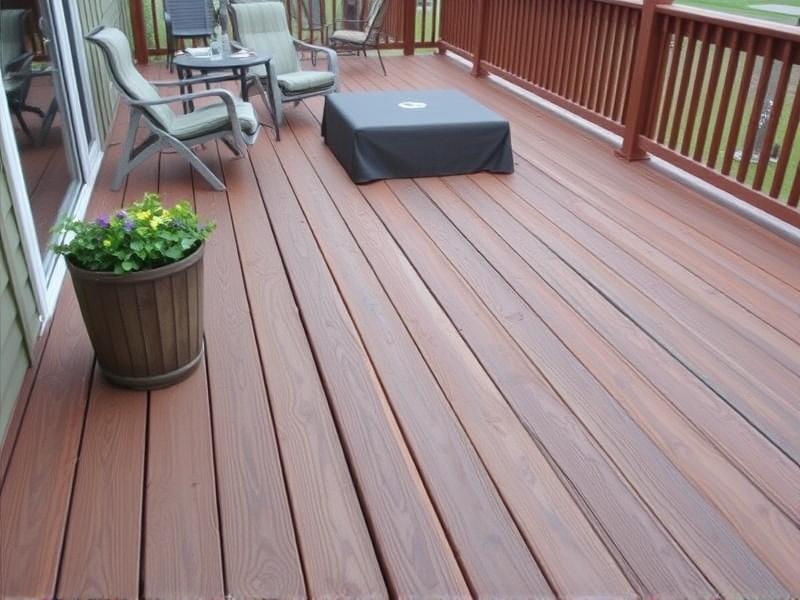 composite decking overheating