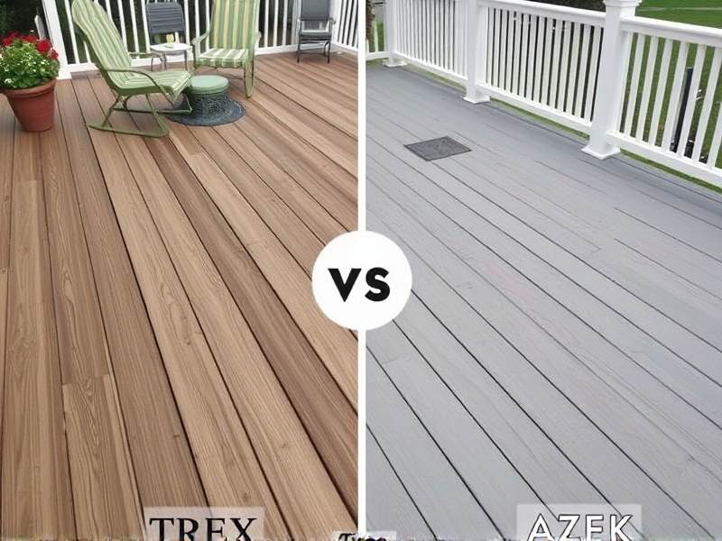 composite decking trex vs azek