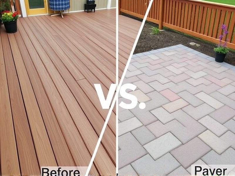 Composite Decking vs Pavers: Which is Right for Your Outdoor Project?
