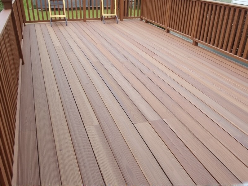 composite v timber decking