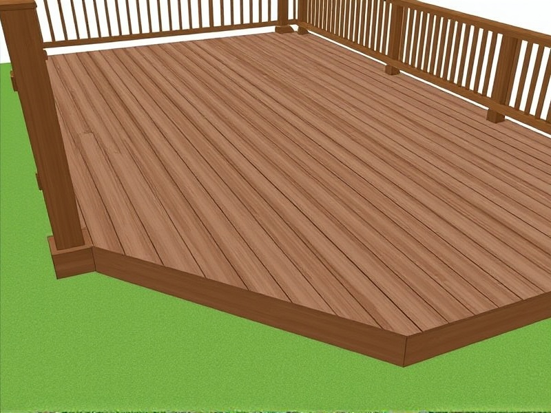 composite wood decking dwg