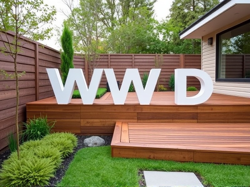 Creative Ideas for WPC Deck Titles in Modern Landscaping