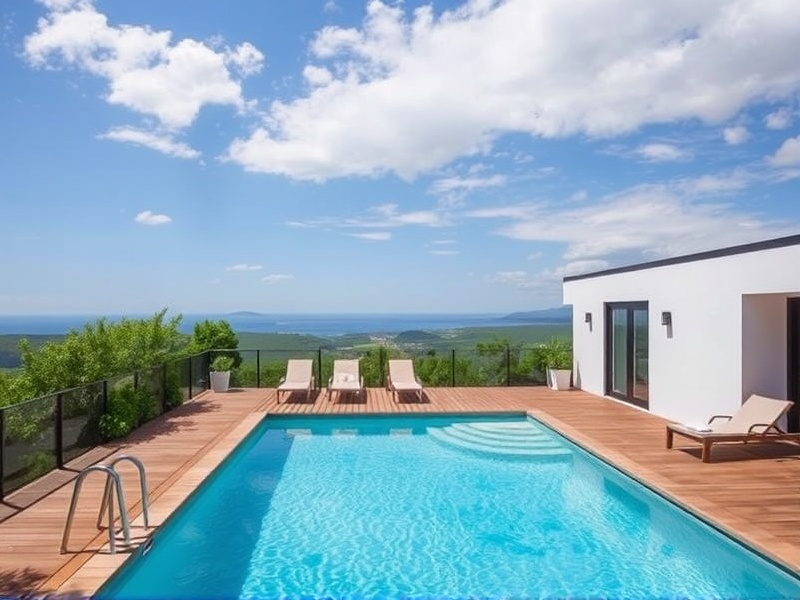 deck da piscina