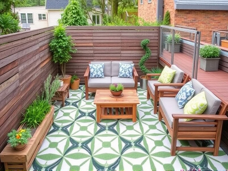 Deck Patterns for Small Spaces: Maximizing Your Area