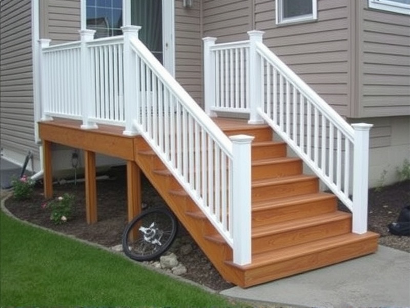 deck stairs designs