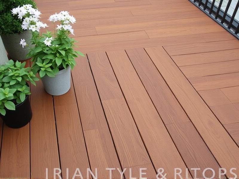 deck wood tiles