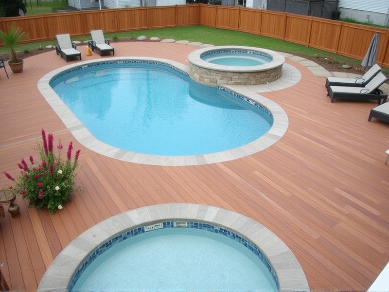 Design Ideas for Composite Decking Around Pools