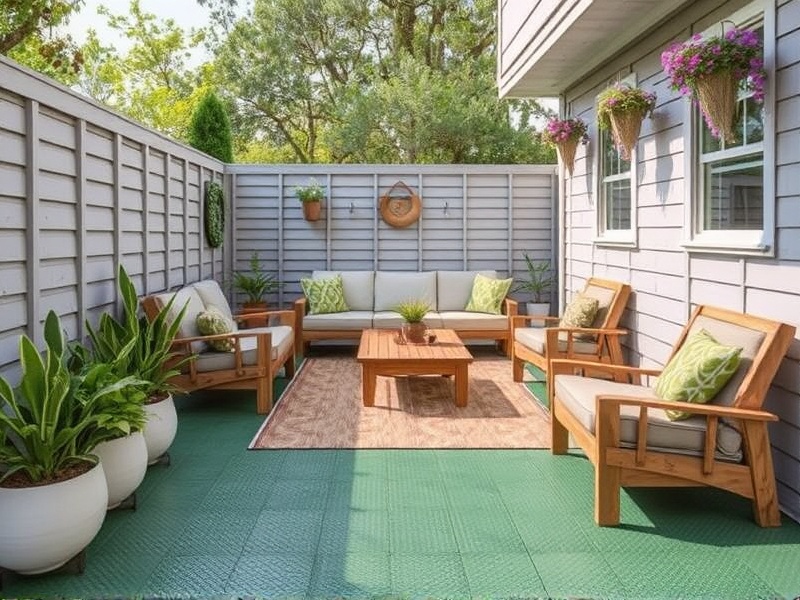 Designing Outdoor Spaces with Durable Plastic Flooring