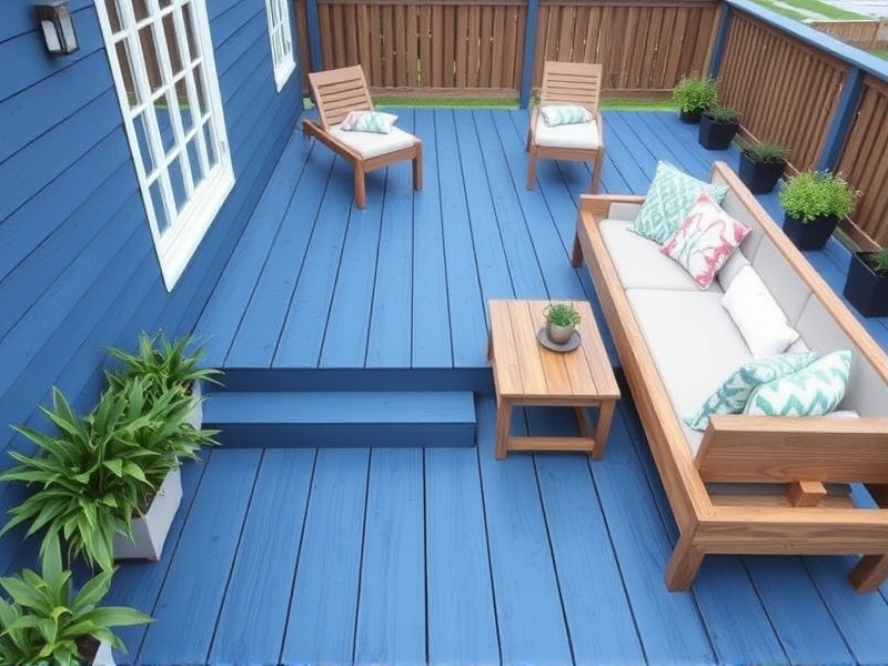 Designing with Blue Composite Decking Boards: Transform Your Outdoor Space