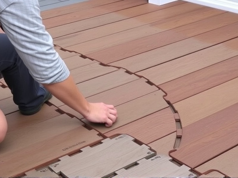 DIY Guide: Installing WPC Interlocking Decking Tiles