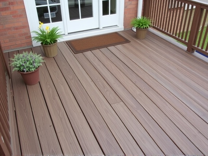 door store composite decking