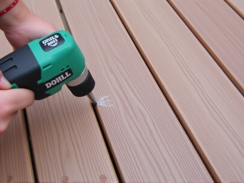 drill and tap composite decking