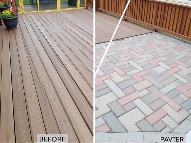 Durability and Maintenance: Composite Decking vs Pavers
