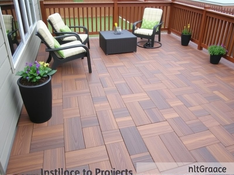 Easy DIY Projects: Affordable Interlocking Composite Decking for Beginners