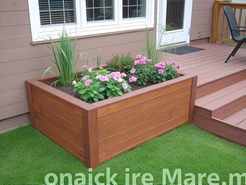 Eco-Friendly Composite Decking Planter Box Designs