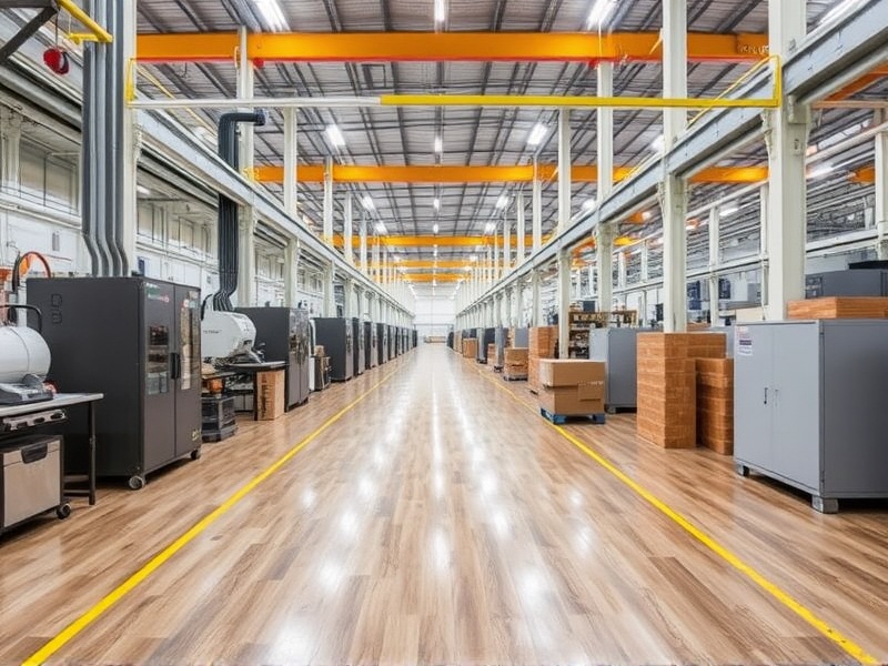 Efficiency and Innovation: Inside Click WPC Vinyl Floor Factories