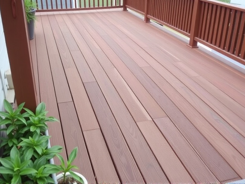 ep wood plastic composite decking